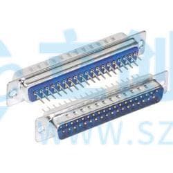 L-com（诺通）插板式D-Sub连接器, DB37公头实物图