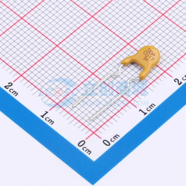 PTC自恢复保险丝 插件 72V 170mA 自恢复保险丝实物图