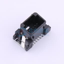 白色 汽车连接器2.2mm间距立贴针座,PBT料, 12P缩略图