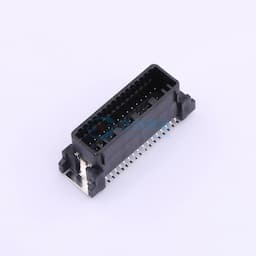 白色 汽车连接器2.2mm间距(MG645055-5)立贴针座,PBT料, 32P缩略图