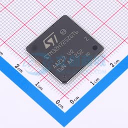 高性能和带 DP-FPU 的 DSP、1 MByte 闪存的 Arm Cortex-M7 微控制器、564 KBytes RAM、550 MHz CPU、L1 缓存、外部内存接口、SMPS、部分外设子集缩略图
