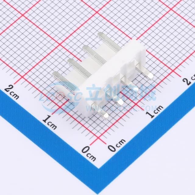 【插件】1x4P 间距:3.96mm 直插 系列:VH实物图