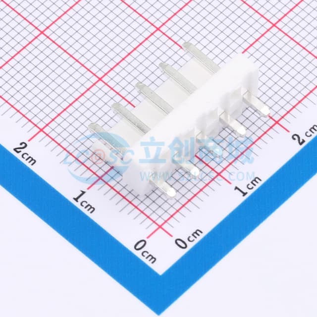 【插件】1x5P 间距:3.96mm 直插 系列:VH实物图