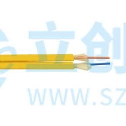 一米计 多模OM1  62.5/125双芯光缆 3.0mm外径 黄色OFNP护套实物图