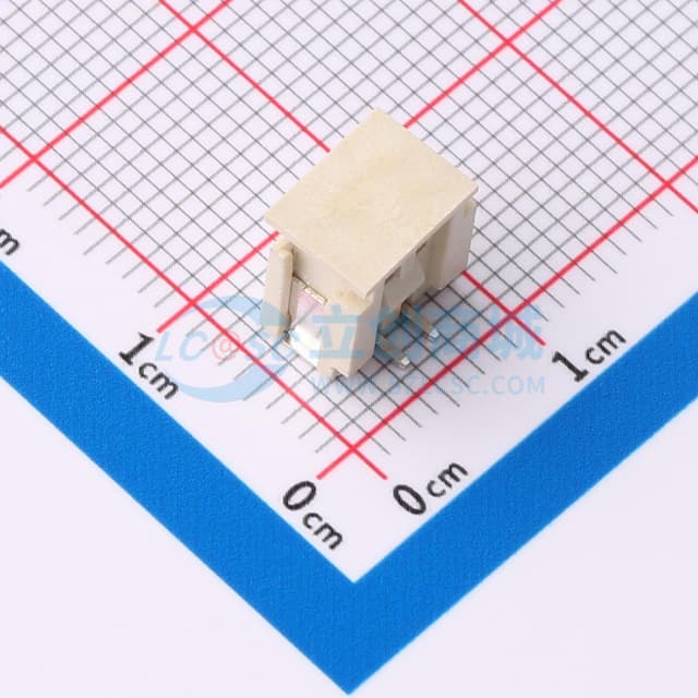 1x2P 间距:2mm 立贴 系列:HY实物图