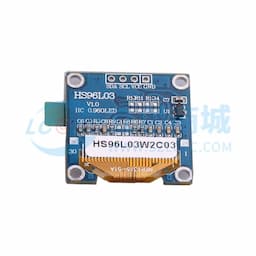 0.96寸OLED显示屏窄白光IIC缩略图