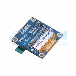 0.96寸OLED显示屏窄白光IIC缩略图