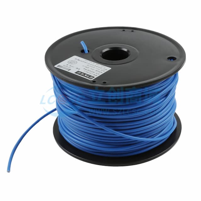 [1卷100米]埃塔硅胶导线 蓝色 1.0平方 耐压10KV 耐温范围-50至+200度实物图