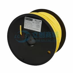 [1卷100米]埃塔硅胶导线 黄色 1.0平方 耐压10KV 耐温范围-50至+200度缩略图