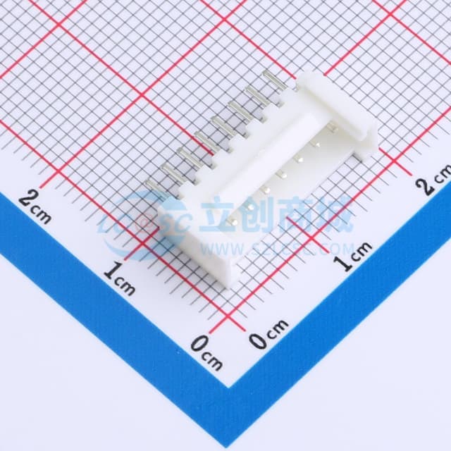 【插件】1x8P 间距:2mm 直插 系列:HY实物图