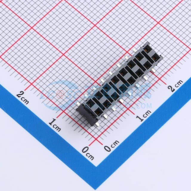 间距:2.54mm 立贴实物图