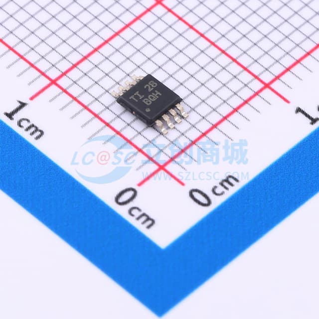 具有开漏比较器和基准的高侧测量电流分流监控器实物图