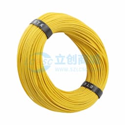 [1卷100米]埃塔硅胶导线 黄色 0.75平方 耐压8KV 耐温范围-50至+200度缩略图