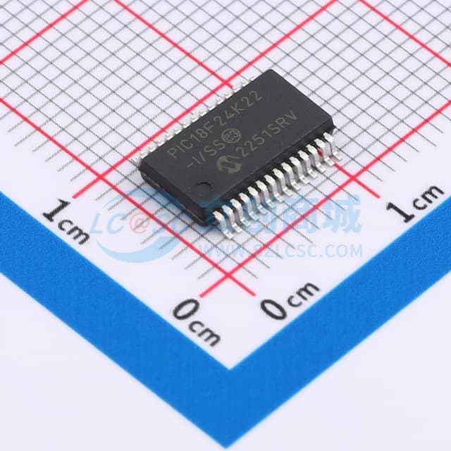 采用XLP技术的28/40/44引脚，低功耗、高性能微控制器实物图