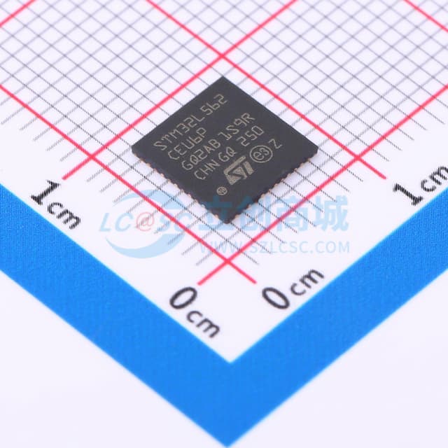 带FPU的超低功耗110 MHz Arm Cortex-M33 MCU，采用Trust Zone技术，具有512 KB Flash存储器实物图