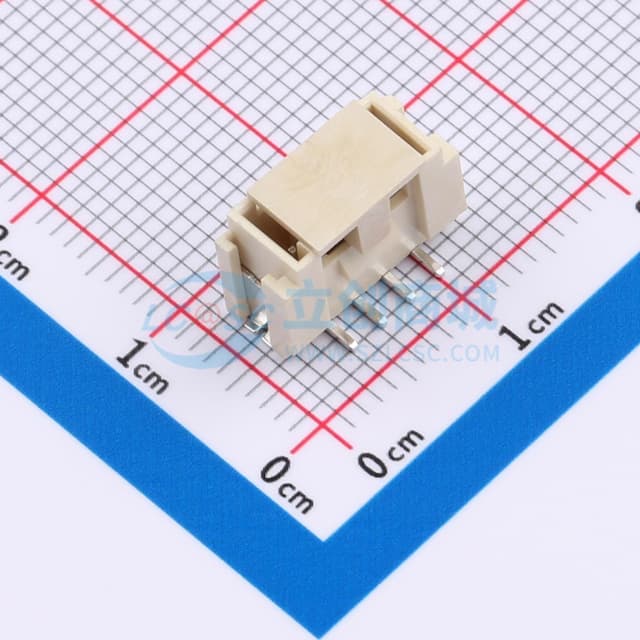 米色 1x4P 间距:2mm 立贴 系列:HY实物图