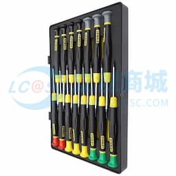 STANLEY(史丹利)，15件套微型螺丝批组套C，66-383-23缩略图