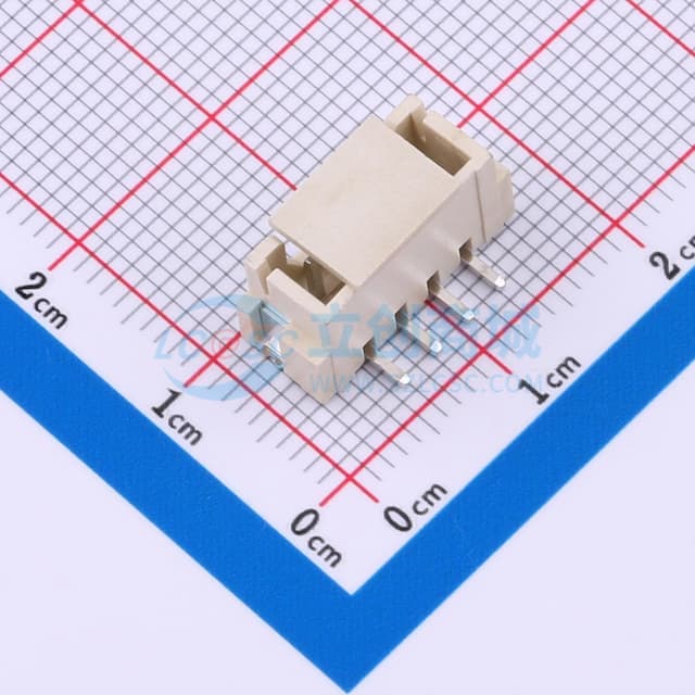 米色 1x4P 间距:2.5mm 立贴 系列:XH实物图