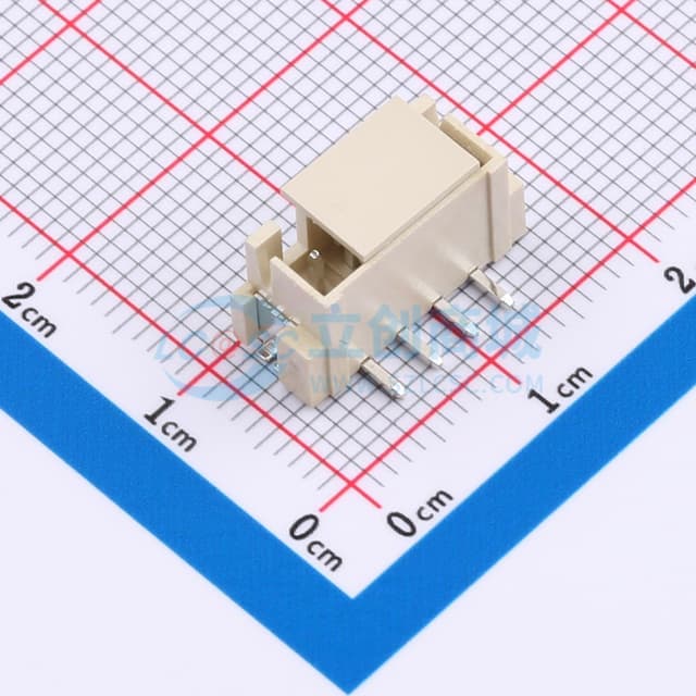 米色 1x4P 间距:2.5mm 立贴 系列:XHB实物图