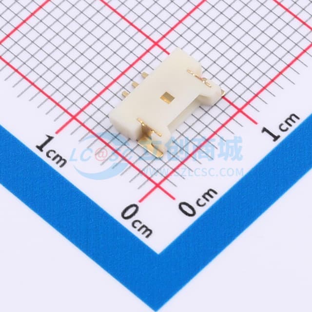 米色 1x3P 间距:1.25mm 卧贴 系列:PanelMate(MX 1.25)实物图