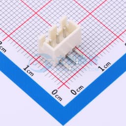 【插件】米色 1x3P 间距:2.54mm 弯插 系列:XH 插件铜缩略图