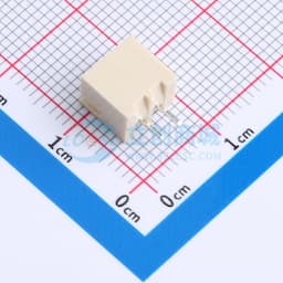 【插件】米色 1x2P 间距:2.54mm 直插 系列:XH 插件铜缩略图