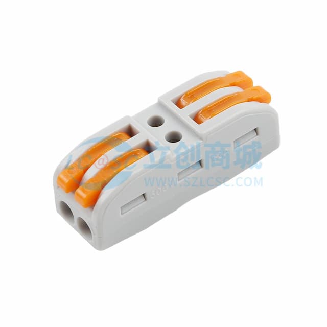 santo(赛拓)，[1盒10只]SPL建筑布线电工快速接线端子连接器，SPL-2常规款，5300实物图