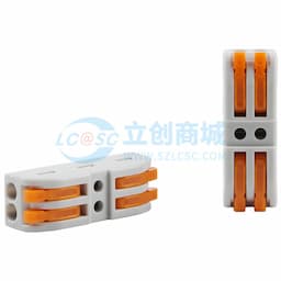 santo(赛拓)，[1盒10只]SPL建筑布线电工快速接线端子连接器，SPL-2常规款，5300缩略图