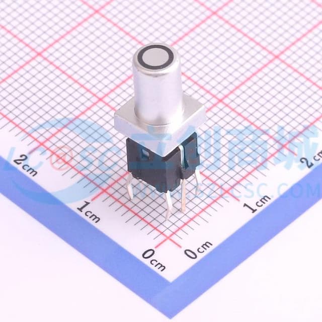 绿色带灯开关实物图