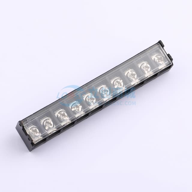 9.5mm 1x10P 排数:1 每排P数:10实物图