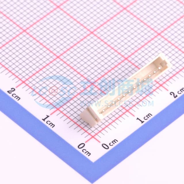 1x12P 间距:1.5mm 卧贴 系列:ZH实物图