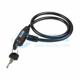 santo(赛拓)，钢缆锁，自行车锁山地车锁，防盗车锁，单车锁电车锁8*650mm，0549缩略图