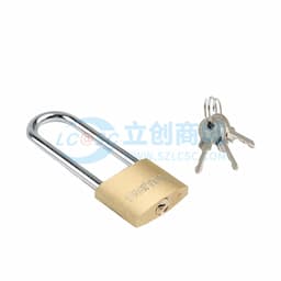 santo(赛拓)，砂光长梁铜挂锁，宿舍门锁，防盗窗锁，水电表箱锁，抽屉旅行箱包锁GY35MM，0057缩略图