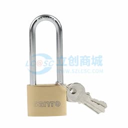 santo(赛拓)，砂光长梁铜挂锁，宿舍门锁，防盗窗锁，水电表箱锁，抽屉旅行箱包锁GY35MM，0057缩略图