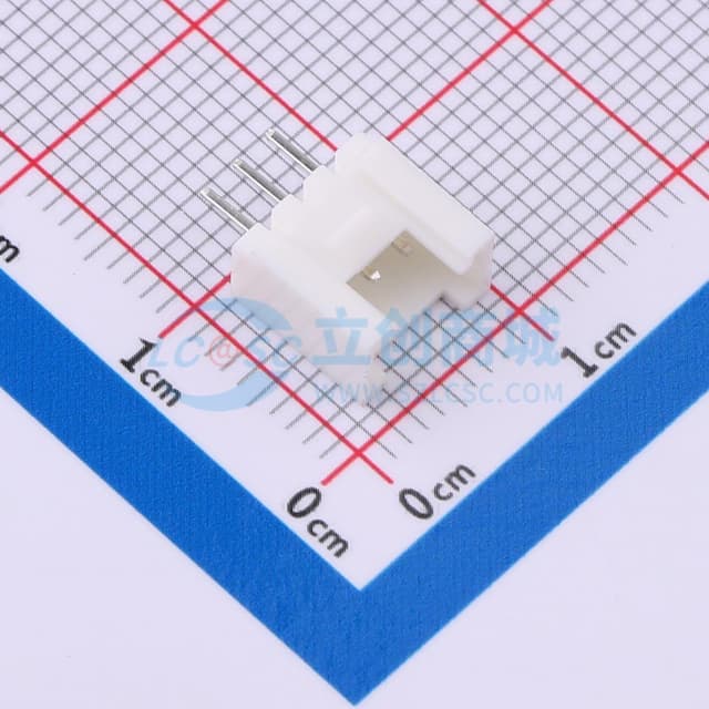 【插件】1x3P 间距:2mm 直插 系列:HY实物图