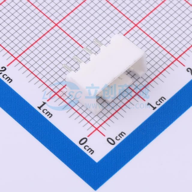 【插件】1x4P 间距:2.5mm 直插 系列:XHB实物图