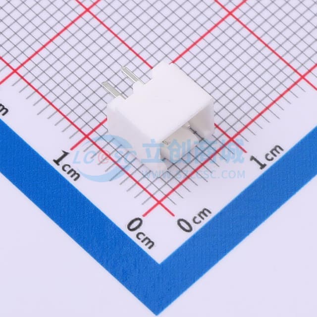【插件】1x2P 间距:2.5mm 直插 系列:XHB实物图