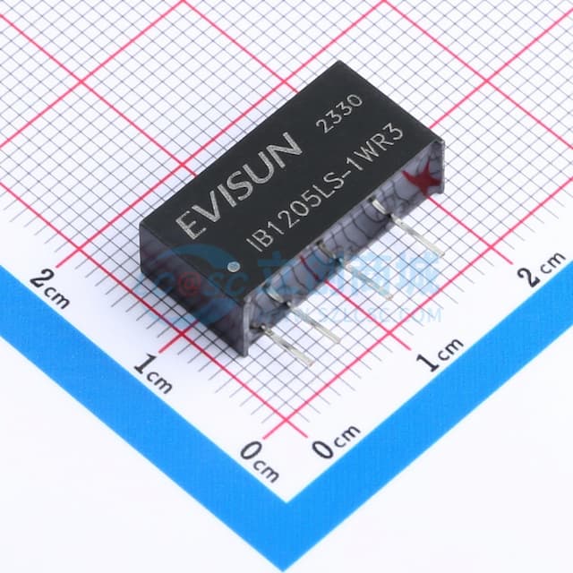 【插件】DC-DC输入12V(11.4V~12.6V)稳压输出5V 200mA 1W实物图