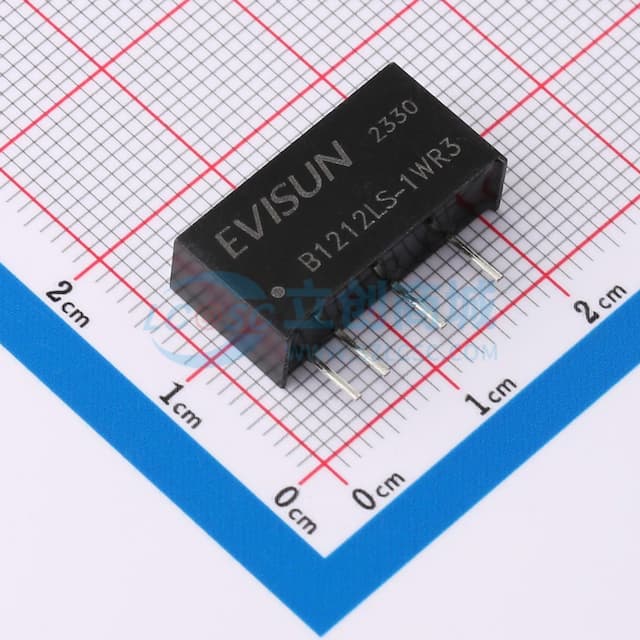 【插件】DC-DC输入12V输出12V 84mA 1W输出短路保护实物图