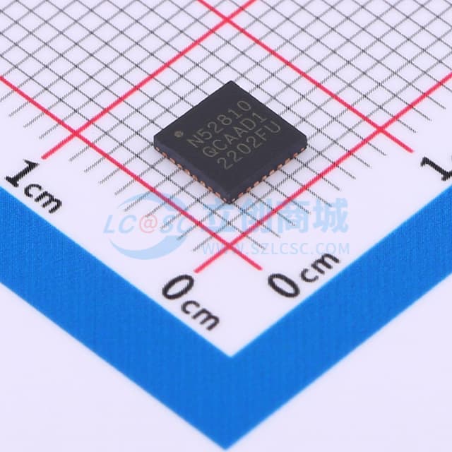 NRF52810-QCAA-T实物图