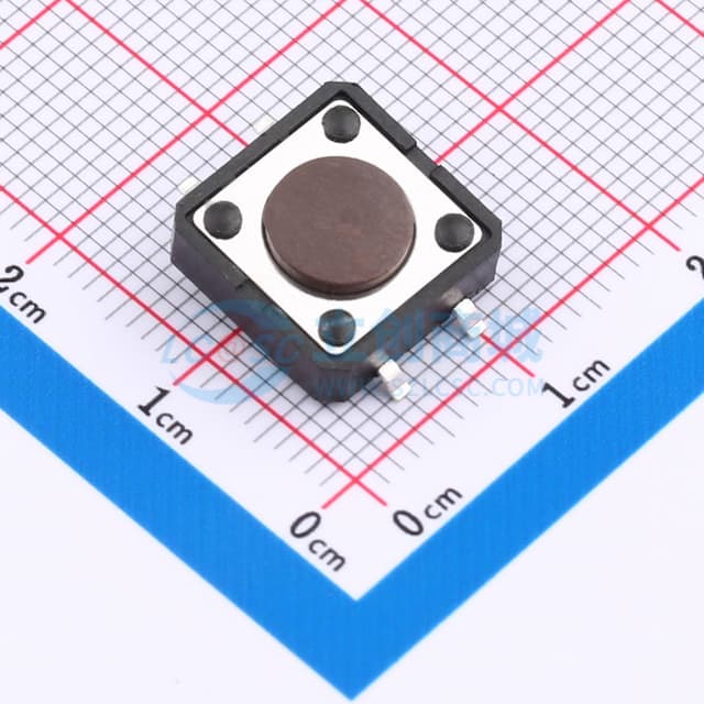 12*12*4.5mm 贴片 轻触开关实物图
