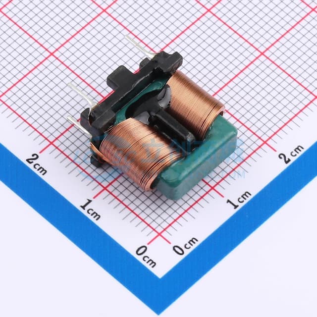 SQ1212,立式,0.1*0.7*55TS,L=12mH MIN,PIN长=3.5±0.5mm 宽频实物图
