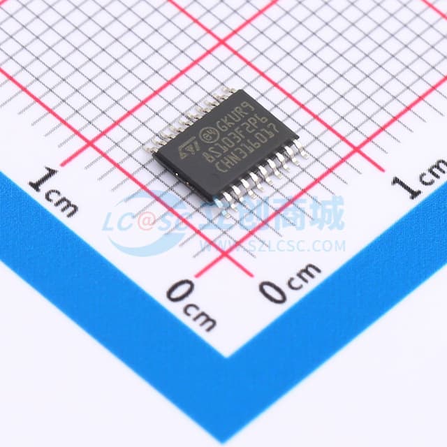 主流基本型系列8位MCU，具有4 KB Flash、16 MHz CPU和集成EEPROM实物图