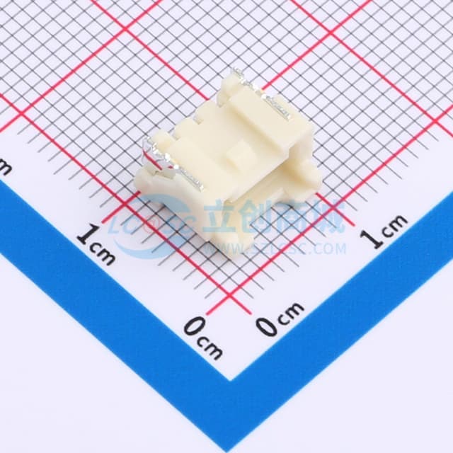 1x3P 间距:2mm 卧贴 系列:PA实物图