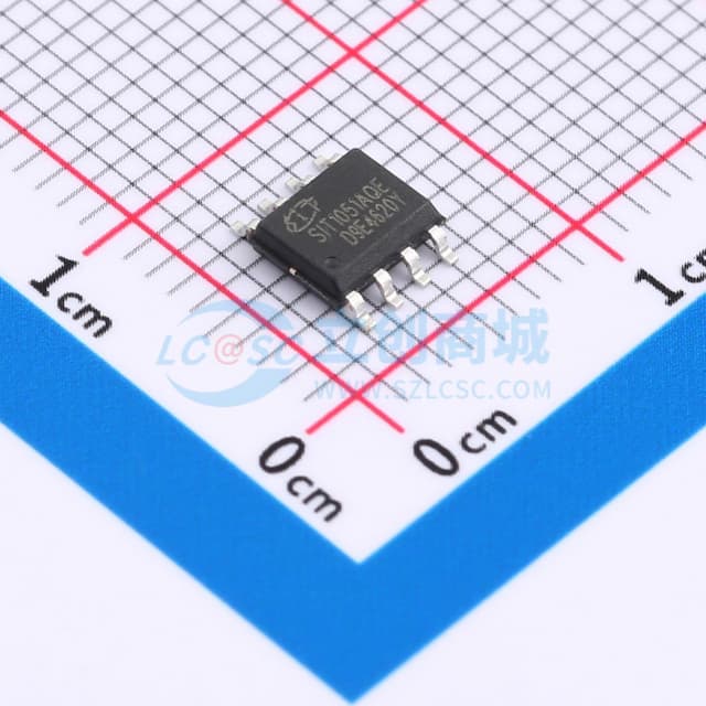 SIT1051AQ 5V供电，I0口兼容3.3V，土58V总线耐压，CANFD静音模式总线收发器实物图