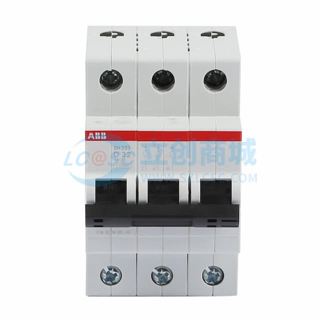 ABB 微型断路器 SH203-D32实物图