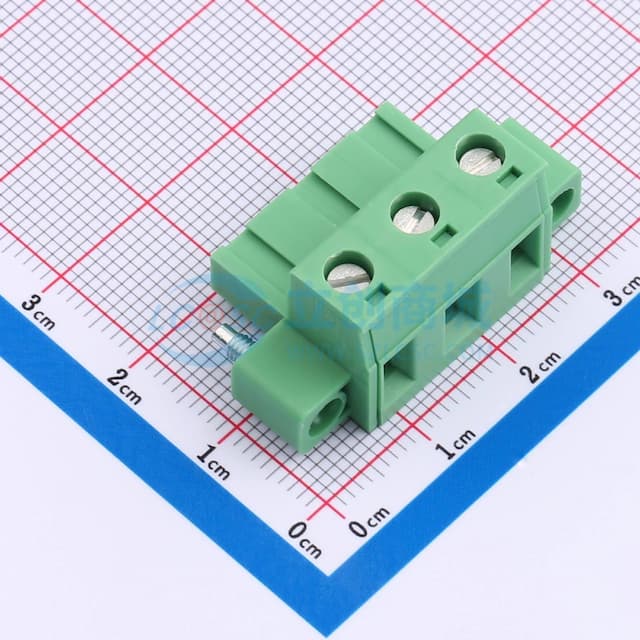 7.62mm 排数:1 每排P数:3实物图