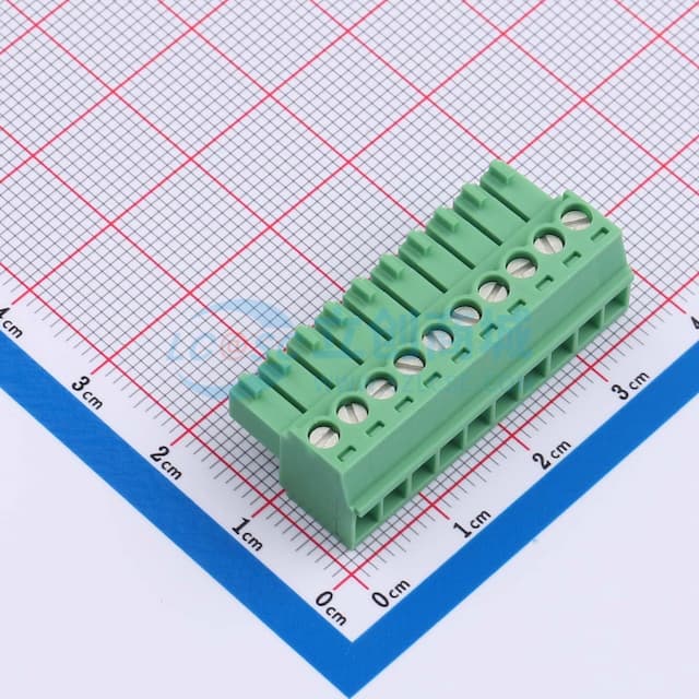 1x10P 3.5mm 排数:1 每排P数:10实物图