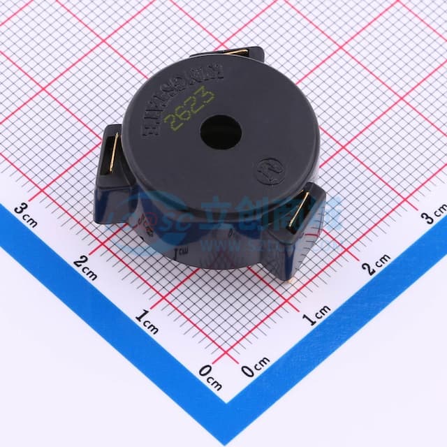 KPEG134 工业级-压电式有源插件蜂鸣器实物图