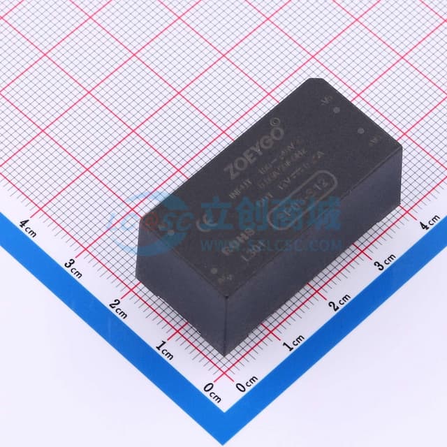 3W AC-DC模块电源，宽电压输入，高效低损耗实物图
